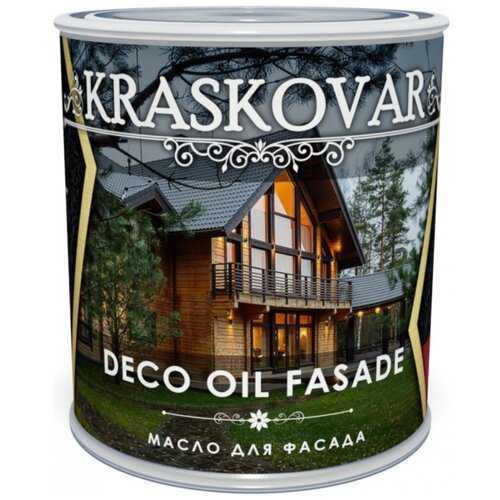 Масло Kraskovar Deco Oil Fasade, ваниль, 2.2 л