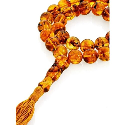 фото Браслет-нить, янтарь, 10 шт., размер 34 см., размер one size amberhandmade
