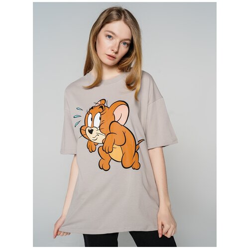 фото Футболка с кор.рукавом твое 79703 размер m, светло-серый, women