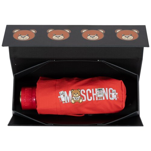 Мини-зонт MOSCHINO, красный