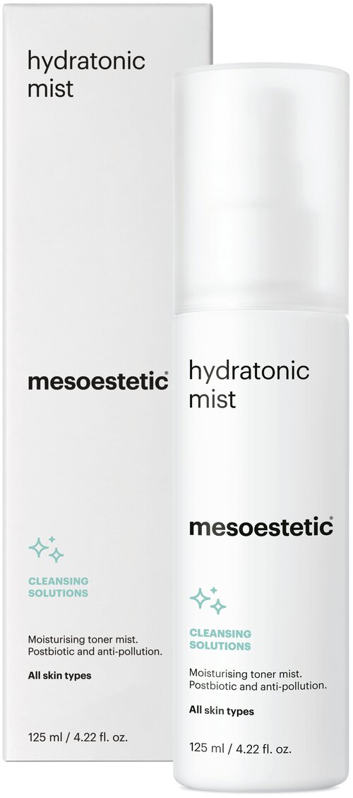 Mesoestetic, Балансирующий, нейтральный, увлажняющий тоник-спрей для лица Hydratonic mist 125 мл