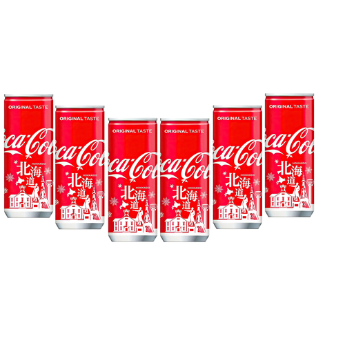 Кока-Кола Хоккайдо, Coca-Cola Hokkaido, ( 6 шт. х 250 мл.), Япония