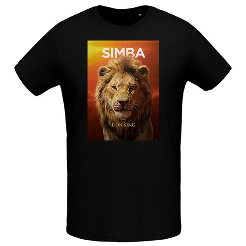 фото Футболка simba, черная, размер xl disney by 111