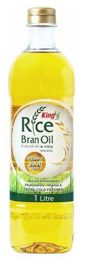 Масло рисовых отрубей King Rice Bran Oil, 1 л, Таиланд