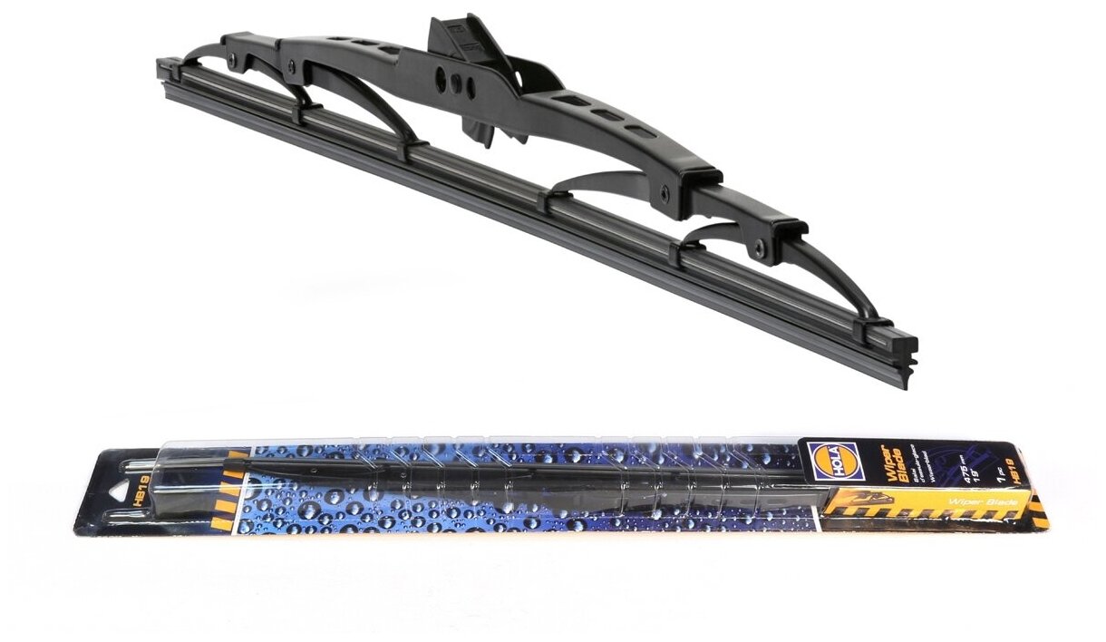 Щетка Стеклоочистителя 480 Мм Каркасная 1 Шт Hola Wiper Blade Hb19 HOLA арт. HB19