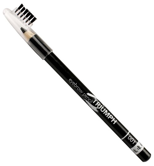 TF Cosmetics Карандаш для бровей CW-219 Eyebrow Pencil, оттенок 001 black
