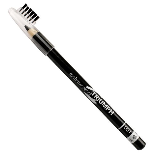 TF Cosmetics Карандаш для бровей CW-219 Eyebrow Pencil, оттенок 001 black shik механический карандаш для бровей с щеточкой eyebrow pencil в светлом оттенке blonde