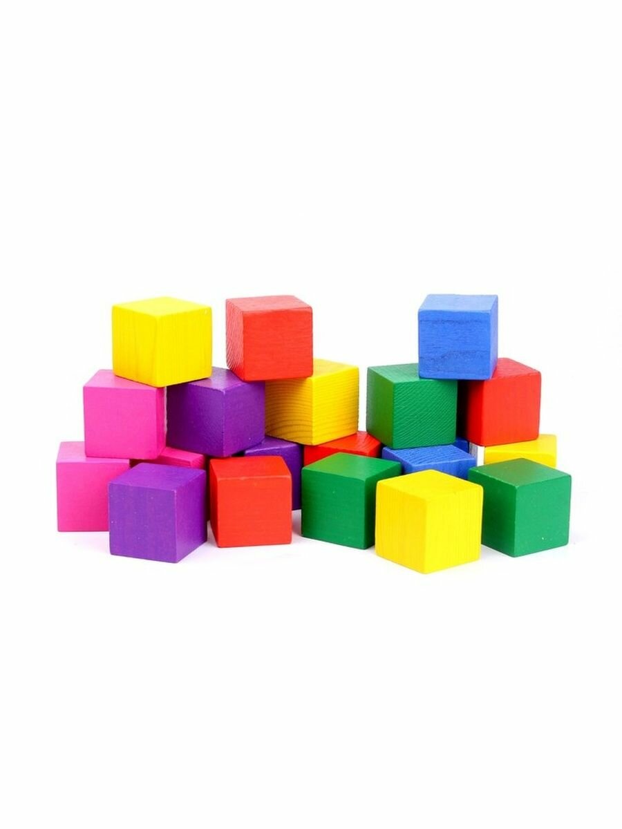 Кубики "Цветные"
