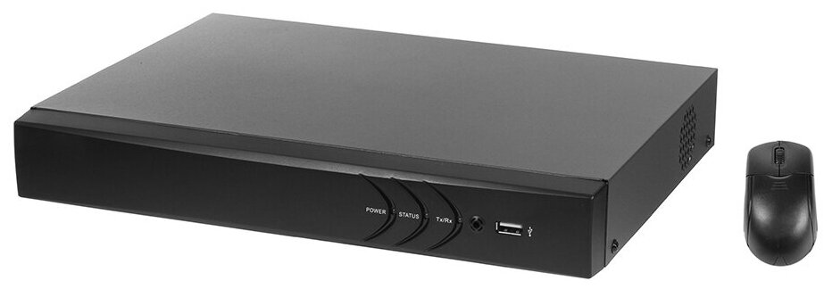 Видеорегистратор HiWatch DS-N304P(C) 4-х канальный IP-регистратор c 4-мя PoE интерфейсами