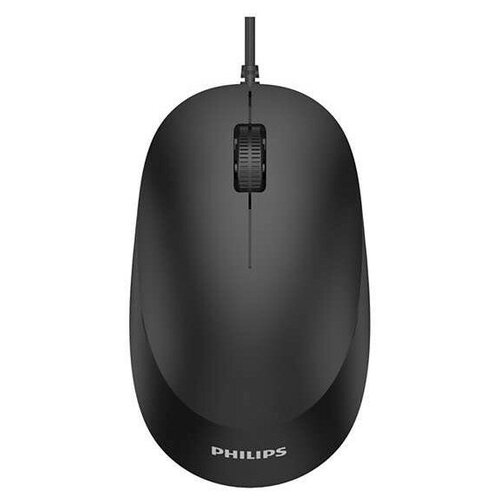Philips Проводная Мышь SPK7207 3кнопки USB 20 1200dpi Чёрный 128200₽