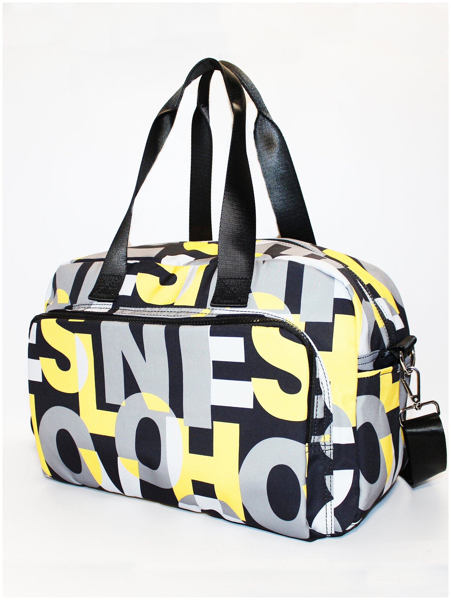 фото Женская сумка дорожная BOBO желтая для путешествий