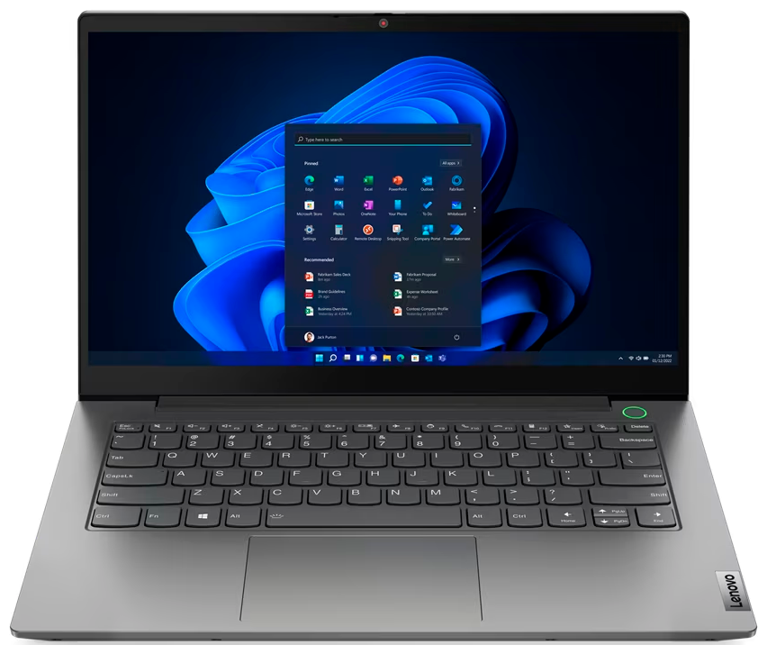 Ноутбук Lenovo ThinkBook 14 Gen 4 14" FHD IPS/Core i3-1215U/8GB/256GB SSD/UHD Graphics/Win 11 Pro/RUSKB/серый (21DH000LRU)