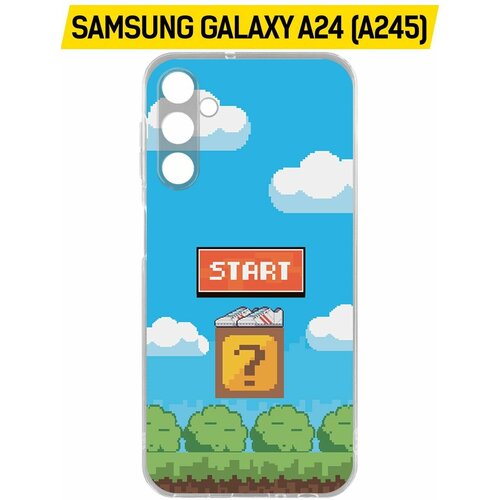 - Krutoff Clear Case   8-  Samsung Galaxy A24 (A245)