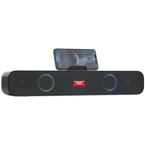 6D Объемный Саундбар Bluetooth 5,0, домашние беспроводные колонки, объемный звук, звуковая панель для ПК, ноутбука, кинотеатра, телевизора