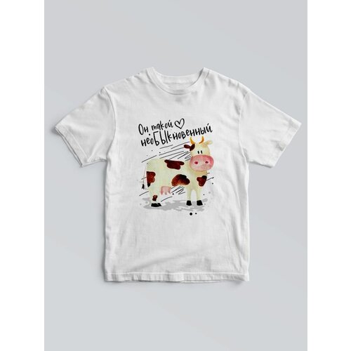 фото Футболка чё, размер 2xl, белый