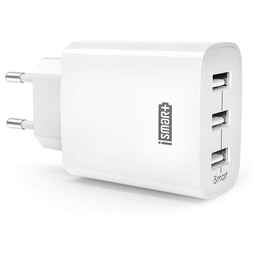 RAVPower СЗУ RAVPower 30W iSmart 2.4A/3USB Black черное RP-UC12