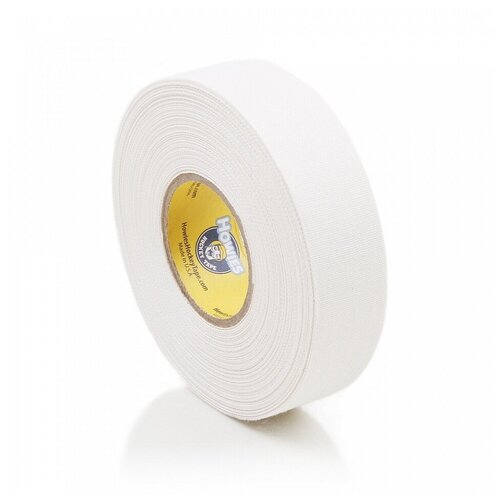 Лента для клюшек Howies Hockey Tape White Cloth 1" x 25yd Белый