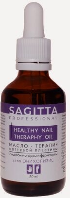 Изображение товара SAGITTA, HEALTHY NAIL THERAPY OIL Масло-терапия ногтевой пластины стоп онихолизис 50 мл.