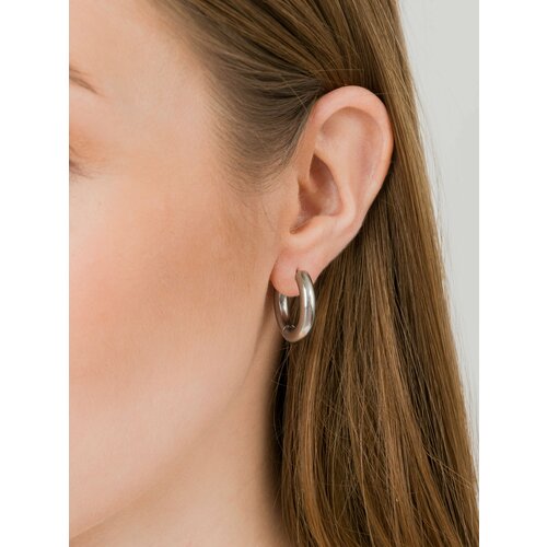 Серьги конго Natasha Rostova, серебряный