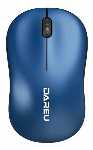 Мышь беспроводная Dareu LM106G Blue-Black