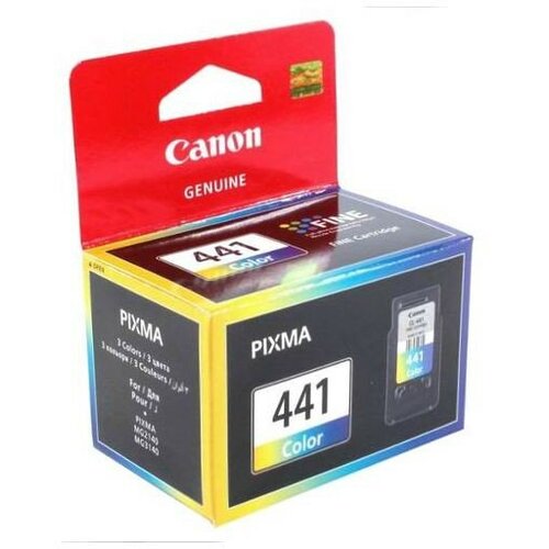 Картридж струйный Canon CL-441 (5221B001) цв. для PIXMA MG2140/3140 картридж canon cl 441 color 5221b001 для mg3640