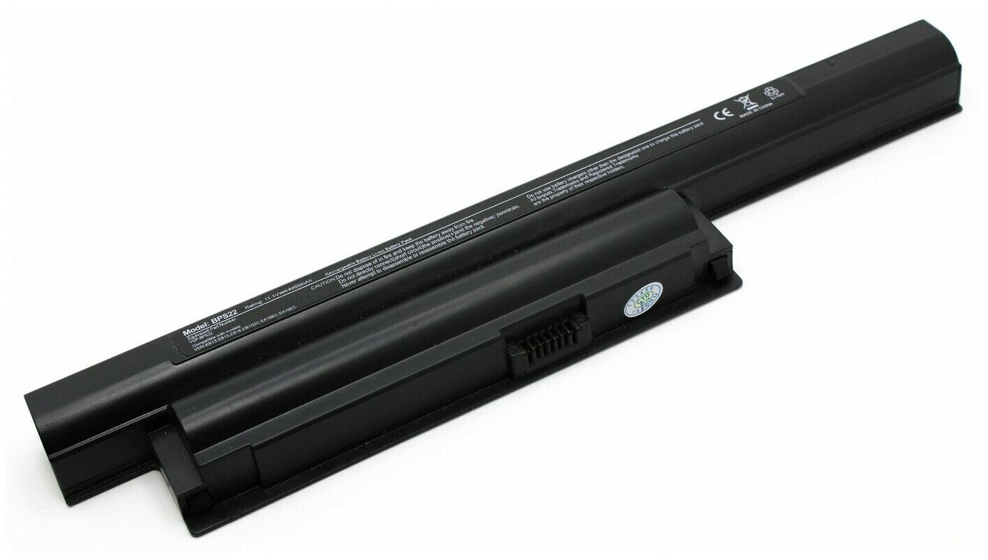 Аккумулятор для ноутбука Sony Vaio VPC-CA VPC-CB VPC-EG VPC-EH VPC-EJ (11.1V 5200mAh) P/N: VGP-BPL26 VGP-BPS26 VGP-BPS26A