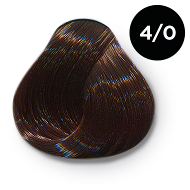 Краска для волос Ollin Professional Performance Крем-краска перманентная 60мл, Цвет 4-0 Шатен