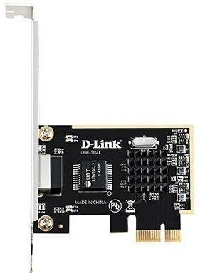 Сетевой адаптер Gigabit Ethernet D-Link DGE-562T DGE-562T/A1A PCI Express x1