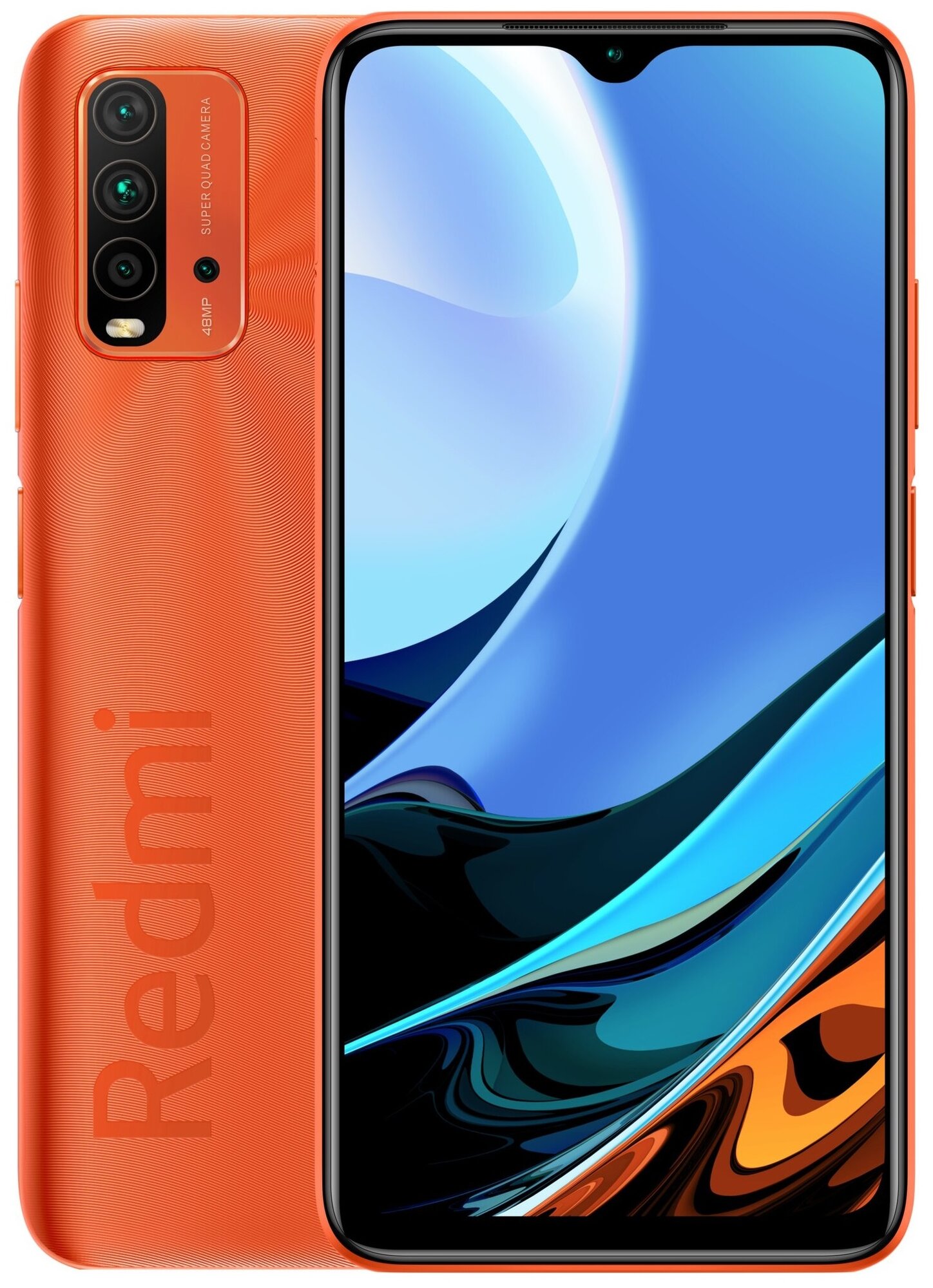 Смартфон Xiaomi Redmi 9T 4/64 ГБ Global, Dual nano SIM, Оранжевый рассвет