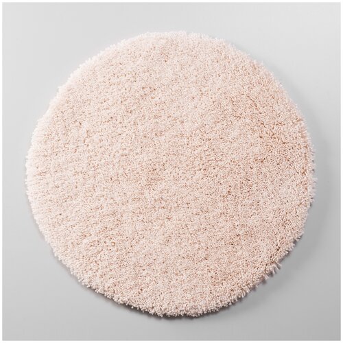 фото Коврик для ванной комнаты wasserkraft dill 60x60 бежевый bm-3919