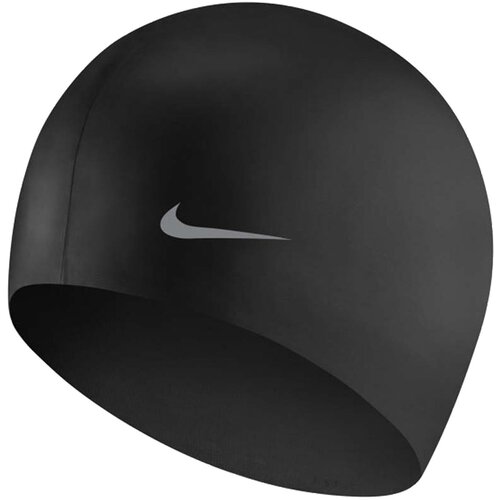 Шапочка для плавания NIKE Solid Silicone JUNIOR, черный