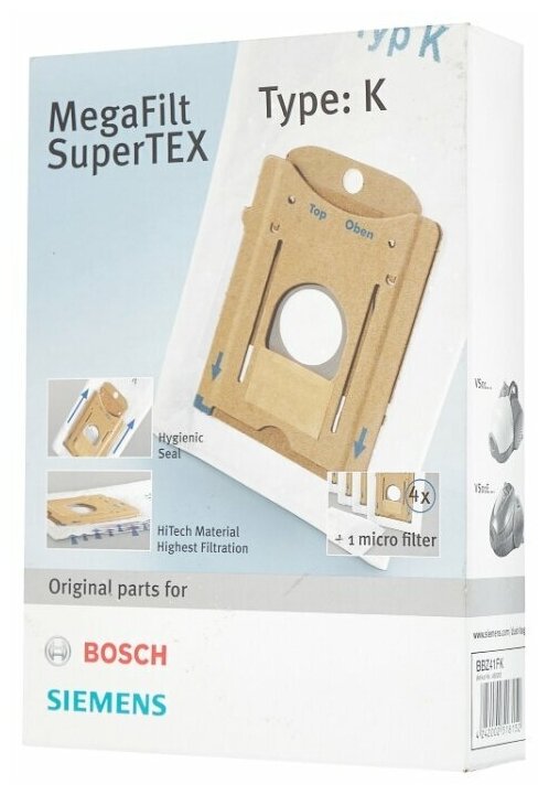 Фильтр для пылесоса Bosch BBZ41FK