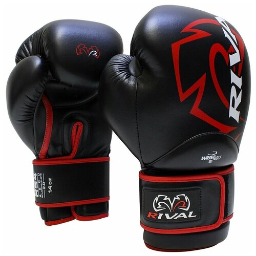 Боксерские перчатки Rival RS4 2.0 Black, 16 унций
