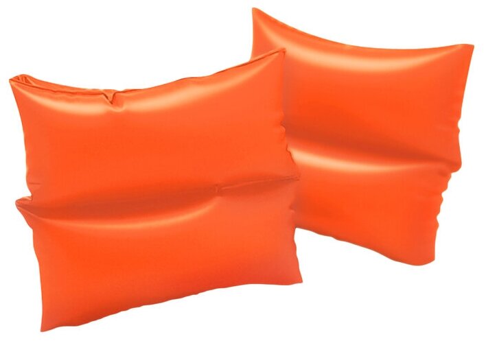 Нарукавники INTEX «неон» 25x17 см от 6 до 12 лет оранжевый 59642