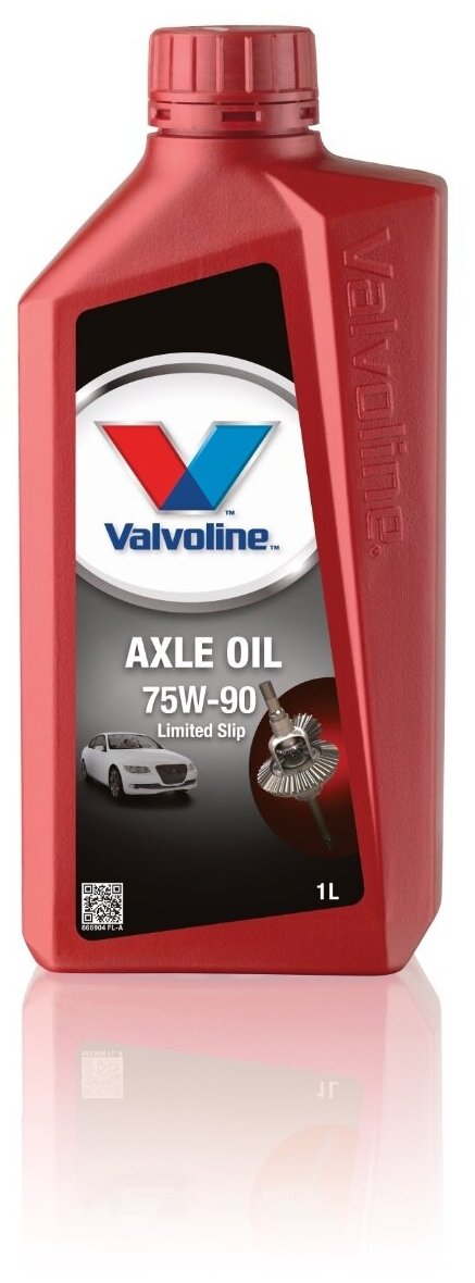 Масло трансмиссионное VALVOLINE AXLE OIL 75W-90 LS, 1л