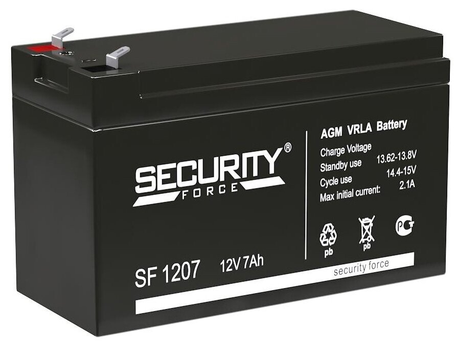 Security Force SF 1207 Аккумуляторная батарея