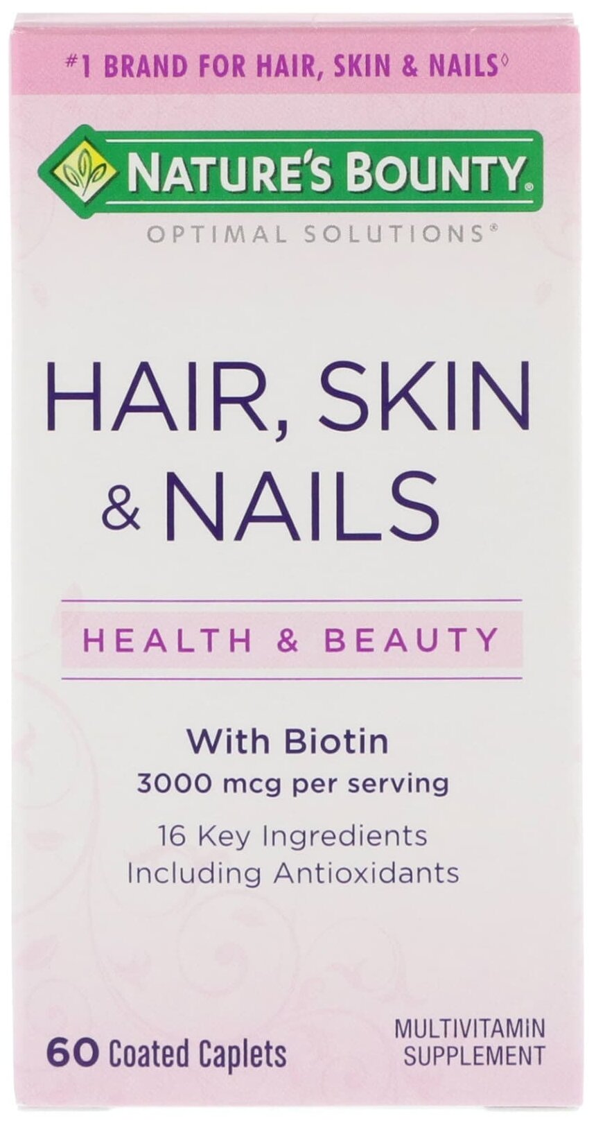 Капсулы Nature's Bounty Hair Skin & Nails