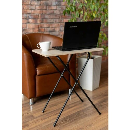 дизайнерский прикроватный столик mypads на металлической основе высота 48см столик для ноутбука Прикроватный столик для ноутбука