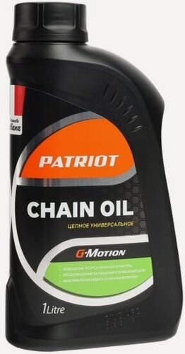 Изображение товара Масло цепное Patriot G-Motion Chain Oil, 1л (850030700)