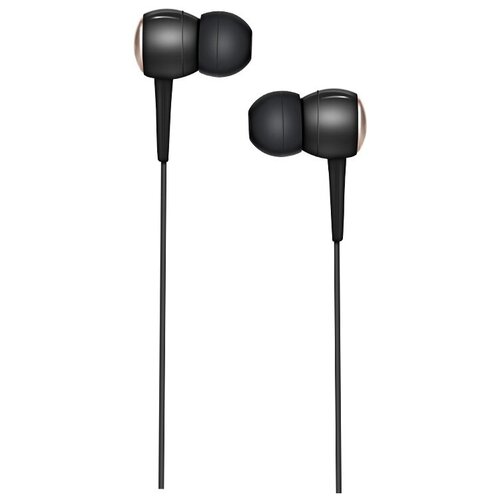 Наушники HOCO М19 Drumbeat universal с микрофоном, 3.5mm mini jack, черный наушники hoco m54 pure music с микрофоном 3 5mm mini jack черный