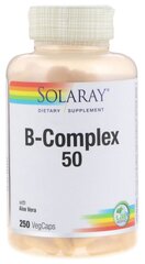 Капсулы Solaray B-Complex 50, 250 шт.