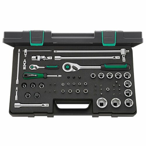 Набор инструмента, 57 предметов, STAHLWILLE, 40/52/45/12QR, 91222607