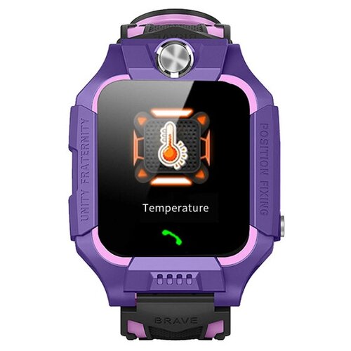 Детские умные часы Smart Baby Watch SBW 3 Фиолетовые приложение SBW 585000₽