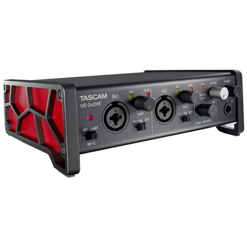 Внешняя звуковая карта Tascam US-2x2HR внешняя звуковая карта tascam ministudio creator us 42b