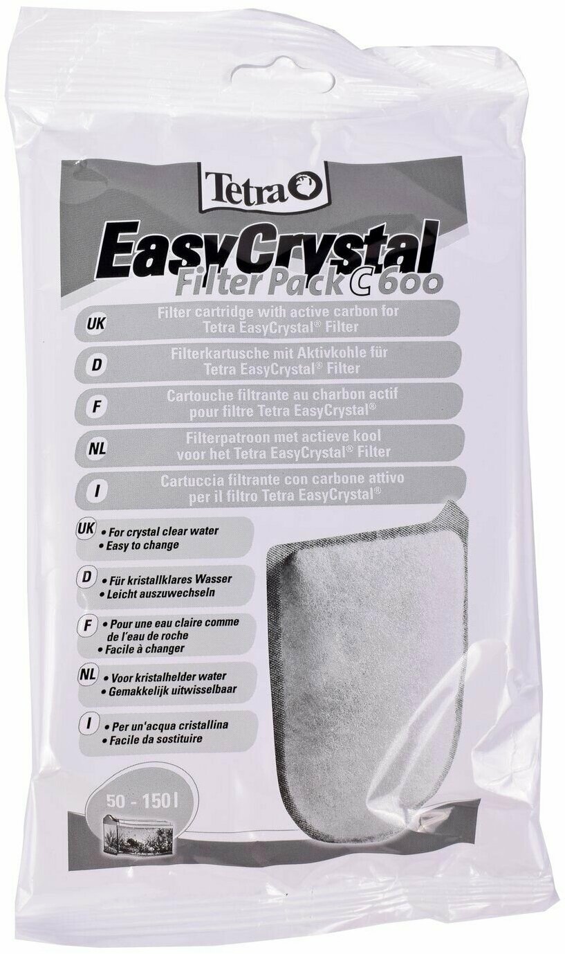 Картридж с углем Tetra EasyCrystal FilterPack C600 - фотография № 8