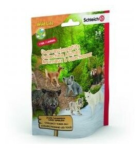 Пакетик-сюрприз SCHLEICH с 1 фигуркой Wild Life XS 87916/0757