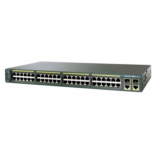 Сетевое оборудование WS-C2960R+48TC-S Catalyst 2960 Plus 48 10/100 + 2 T/SFP LAN Lite, Russia