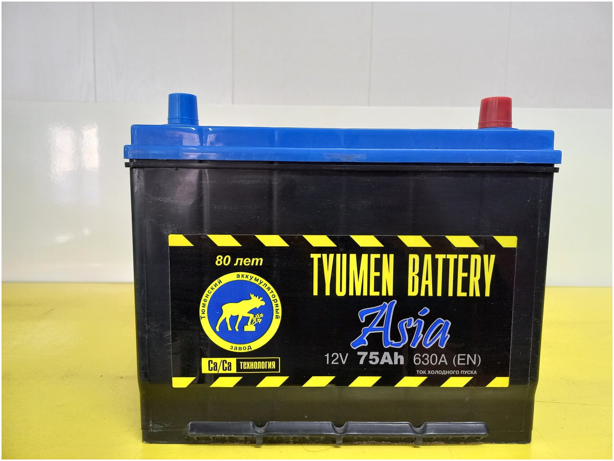 Автомобильный аккумулятор TYUMEN BATTERY ASIA 75 Ah обратная полярность