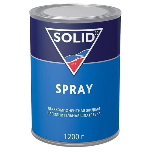 Шпатлевка жидкая для окончательных работ SOLID SPRAY 1200 г