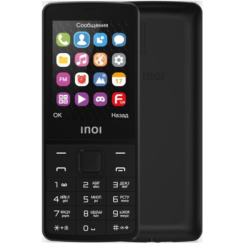 INOI 281, 2 SIM, черный